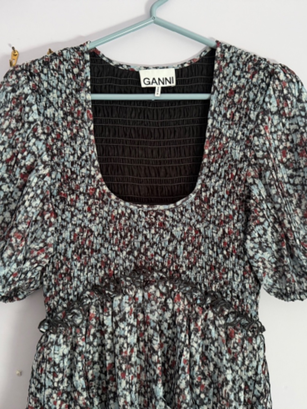 GANNI Ruffle Dress - Picture 3 of 5